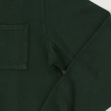 Merz b. Schwanen 'Good Basics' Quarter Zip Sweatshirt - Forest