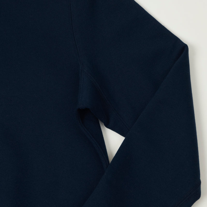 Merz b. Schwanen 3M46 Classic Jersey Sweatshirt - Ink Blue