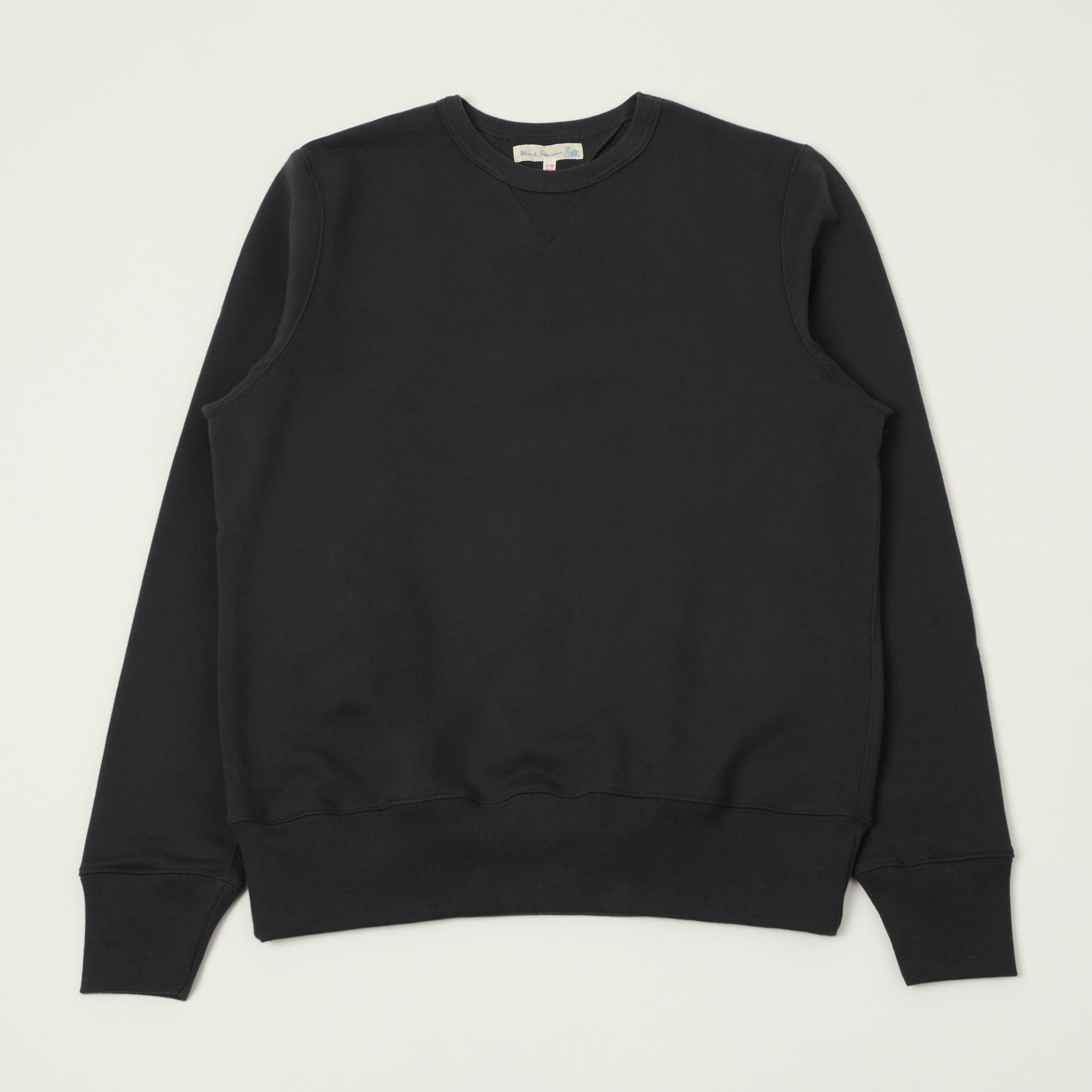Merz b. Schwanen 3M46 Classic Jersey Sweatshirt - Charcoal