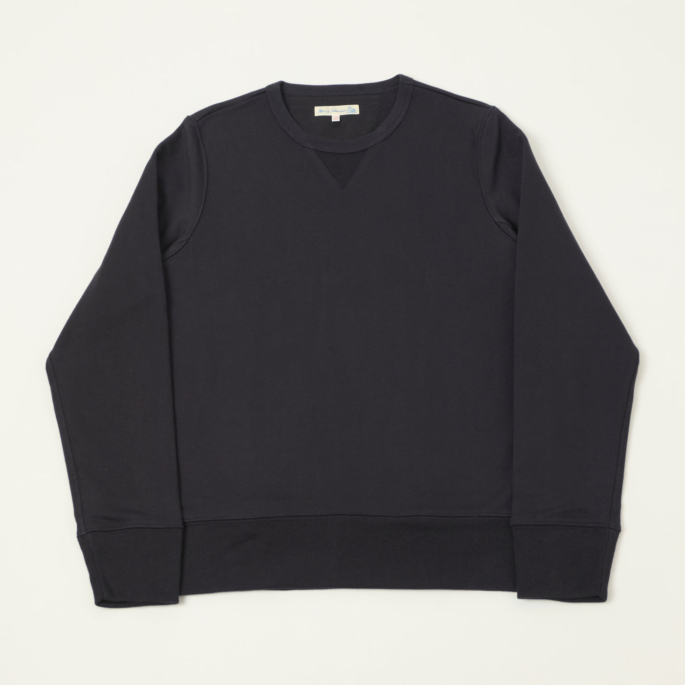 Merz b. Schwanen 3S48 Heavyweight Sweatshirt - Dark Navy