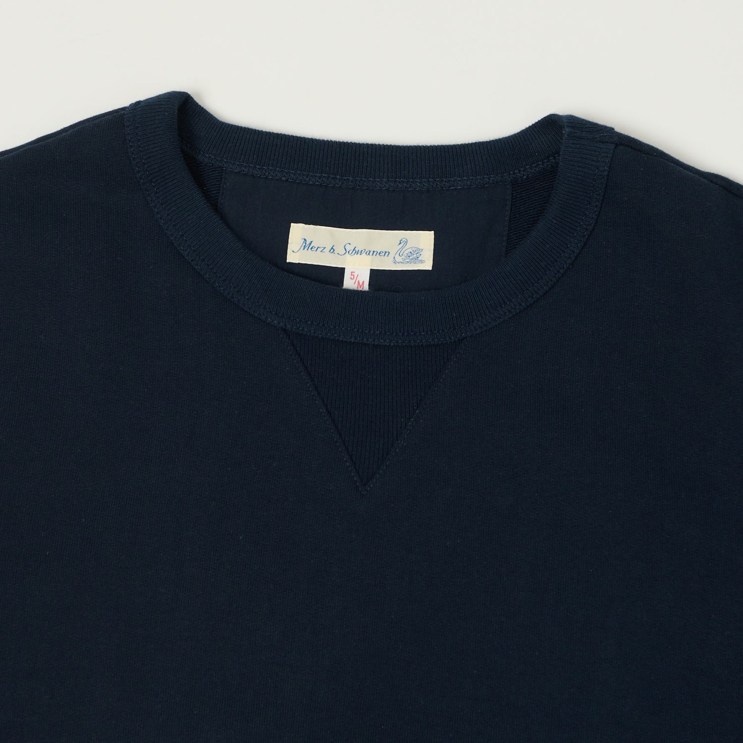 Merz b. Schwanen 3S48 Heavyweight Sweatshirt - Ink Blue