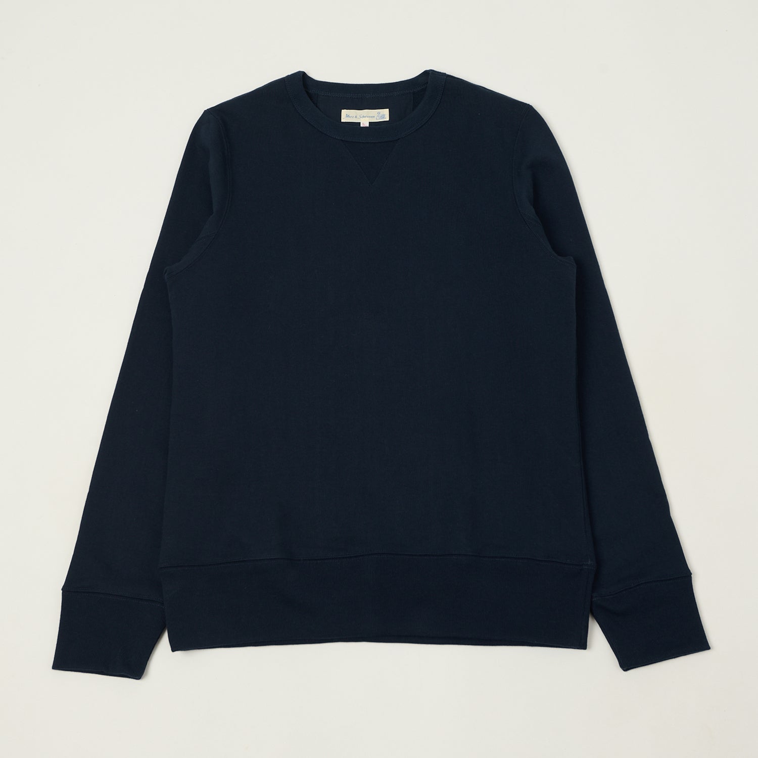 Merz b. Schwanen 3S48 Heavyweight Sweatshirt - Ink Blue