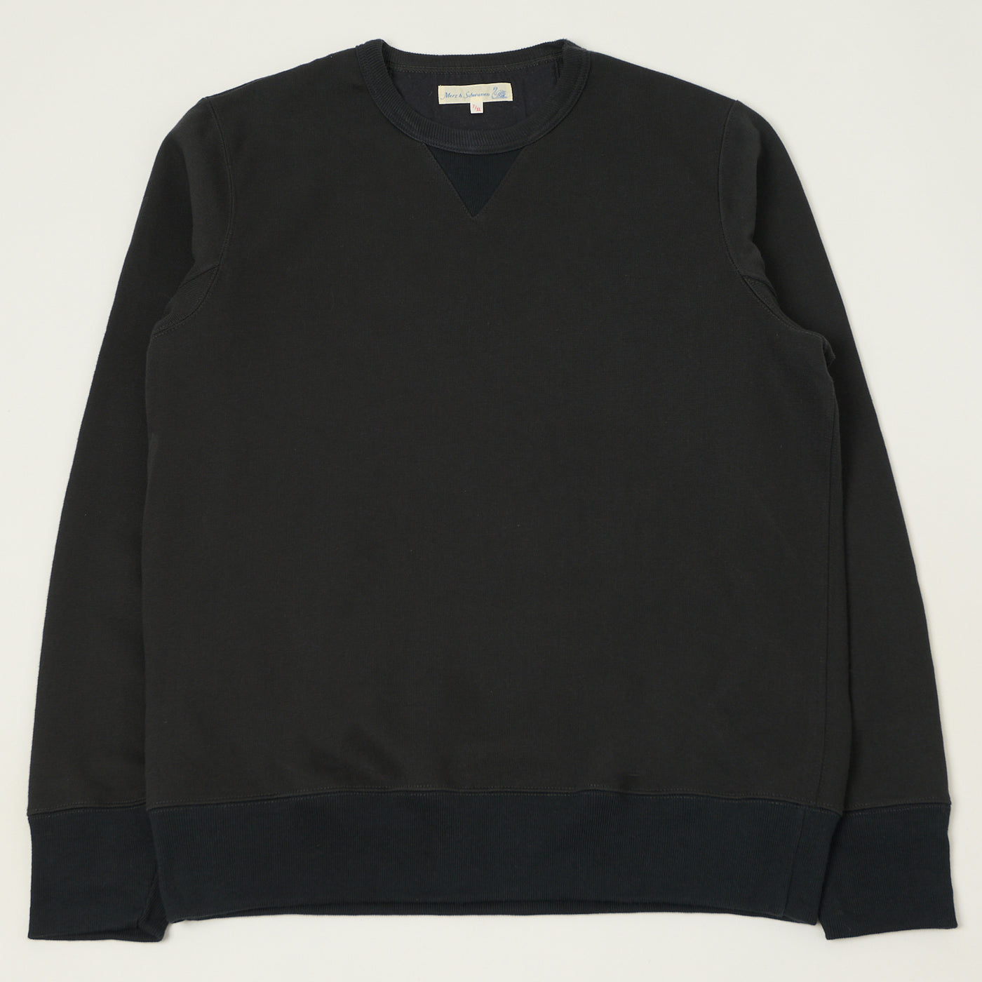 Merz b. Schwanen 3S48 Heavyweight Sweatshirt - Charcoal