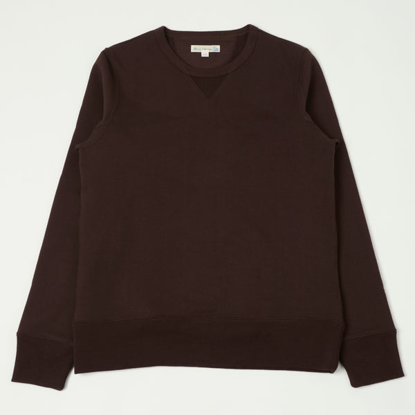 Merz b. Schwanen 3S48 Heavy Sweatshirt - Coffee