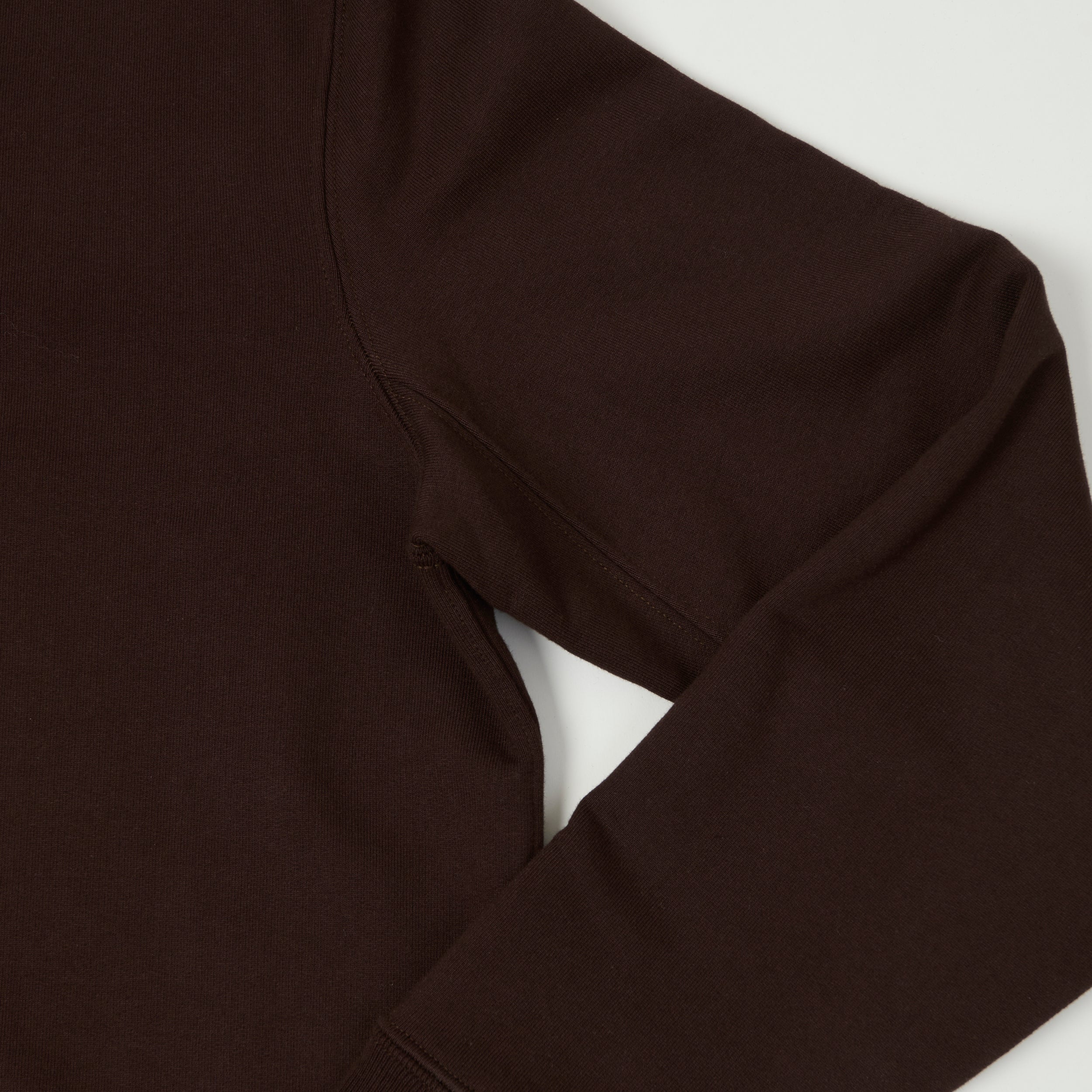 Merz b. Schwanen 3S48 Heavyweight Sweatshirt - Coffee