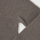 Merz b. Schwanen BLADE02 Waffle Structured Merino/Cashmere Pullover - Grain