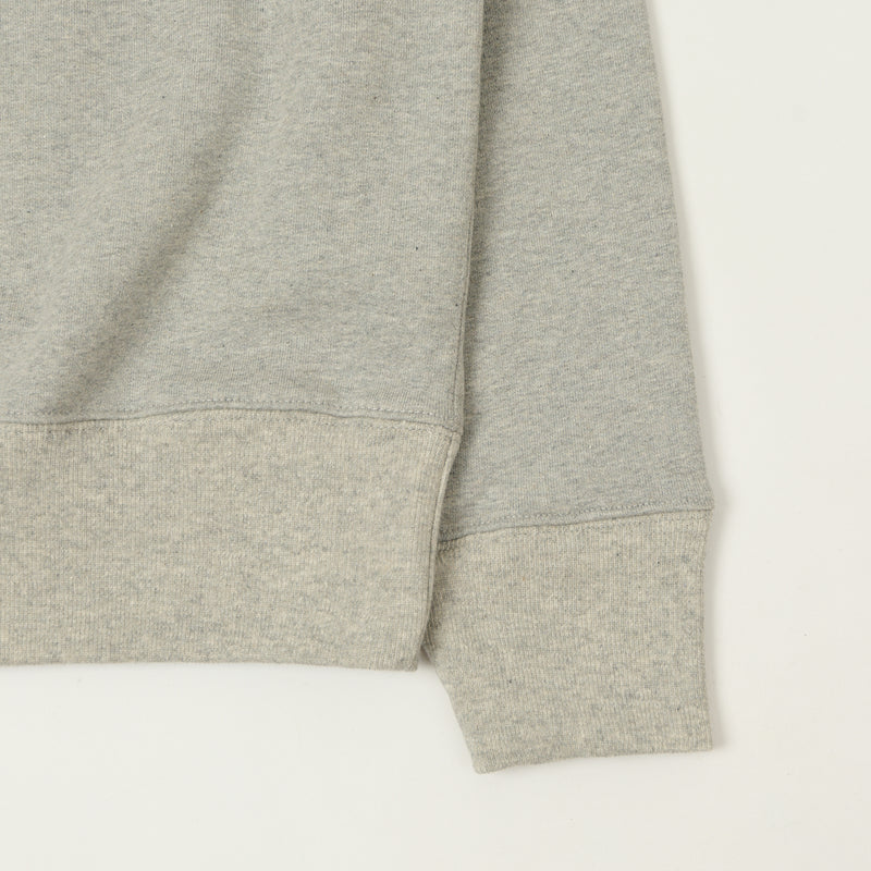 Merz b. Schwanen 3M46 Classic Jersey Sweatshirt - Grey Melange