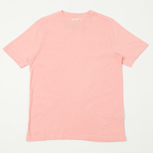 Merz b. Schwanen 'Good Basics' Plant Based Unisex Tee - Peach