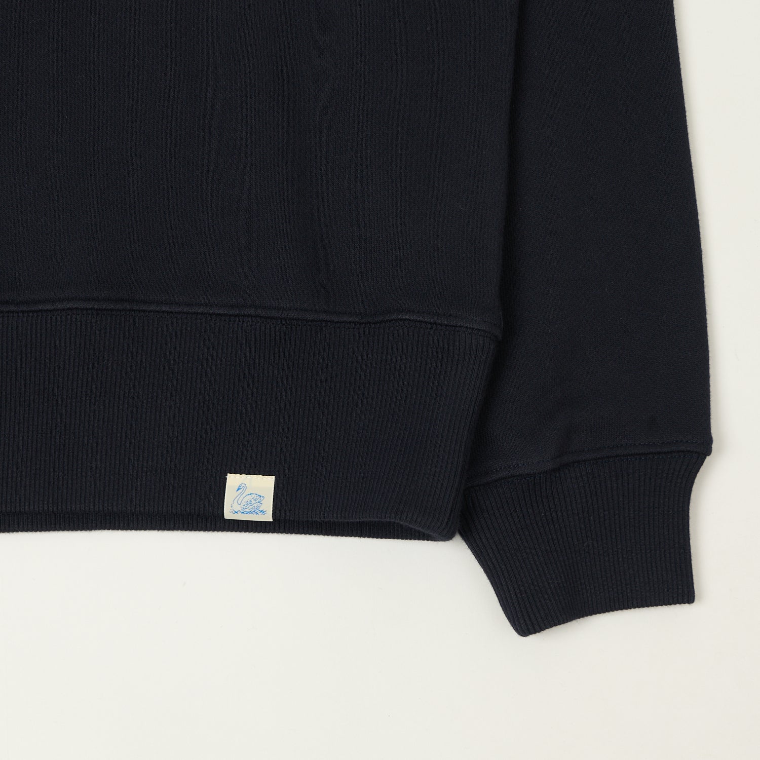 Merz b. Schwanen 'Good Basics' Athletic Sweatshirt - Dark Navy