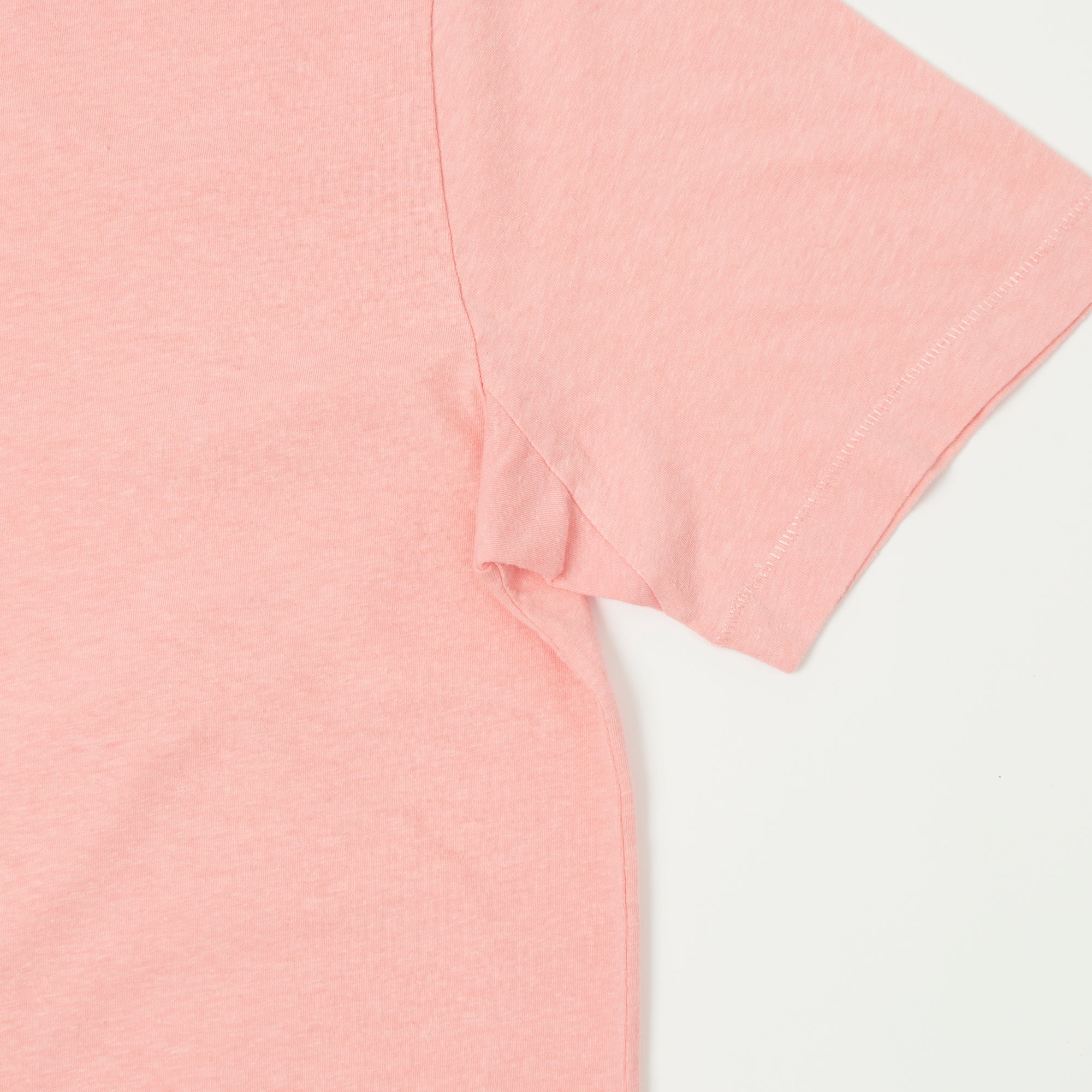 Merz b. Schwanen 'Good Basics' Plant Based Unisex Tee - Peach