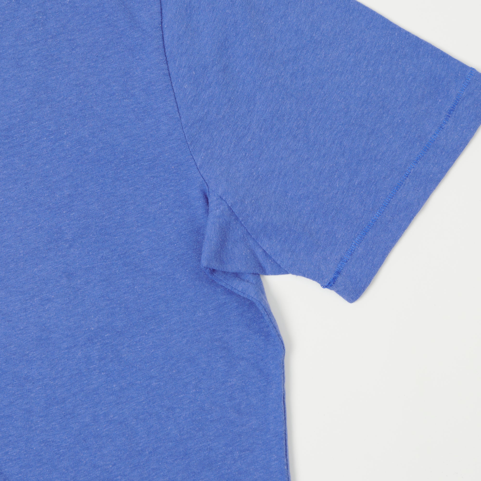 Merz b. Schwanen 'Good Basics' Plant Based Unisex Tee - Washed Blue