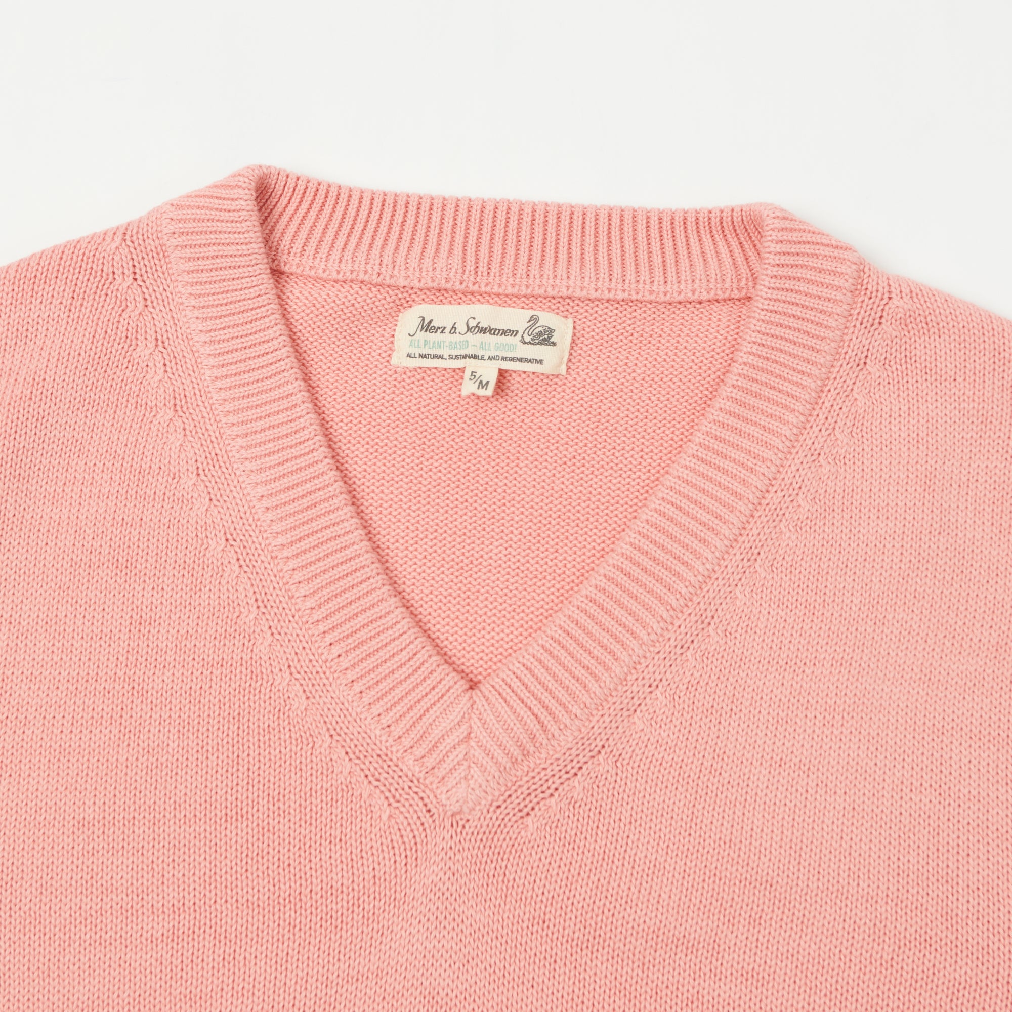 Merz b. Schwanen 'Good Basics' Plant Based Sweater Vest - Peach