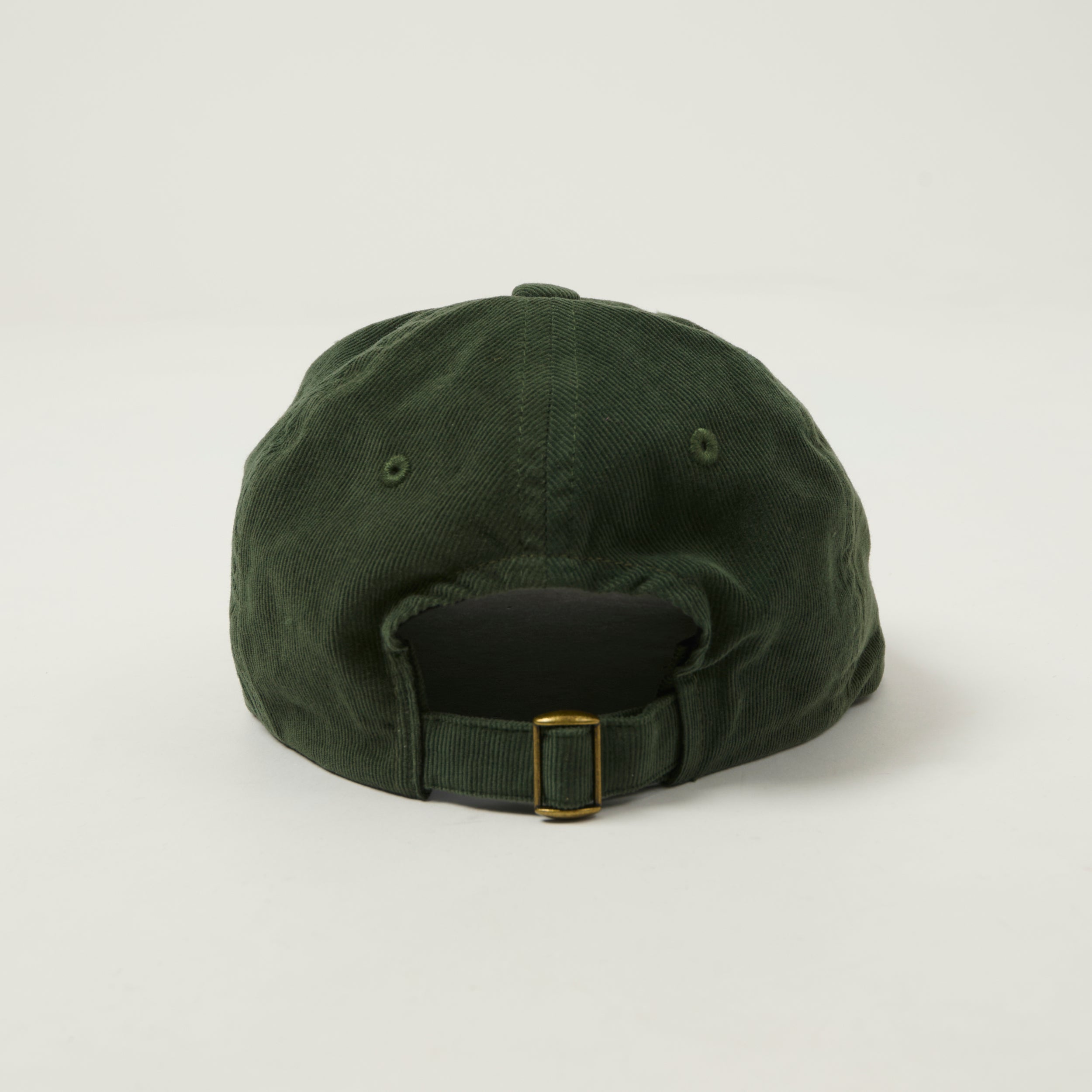 Merz b. Schwanen 'Good Basics' Swan Logo Cotton Corduroy Cap - Forest