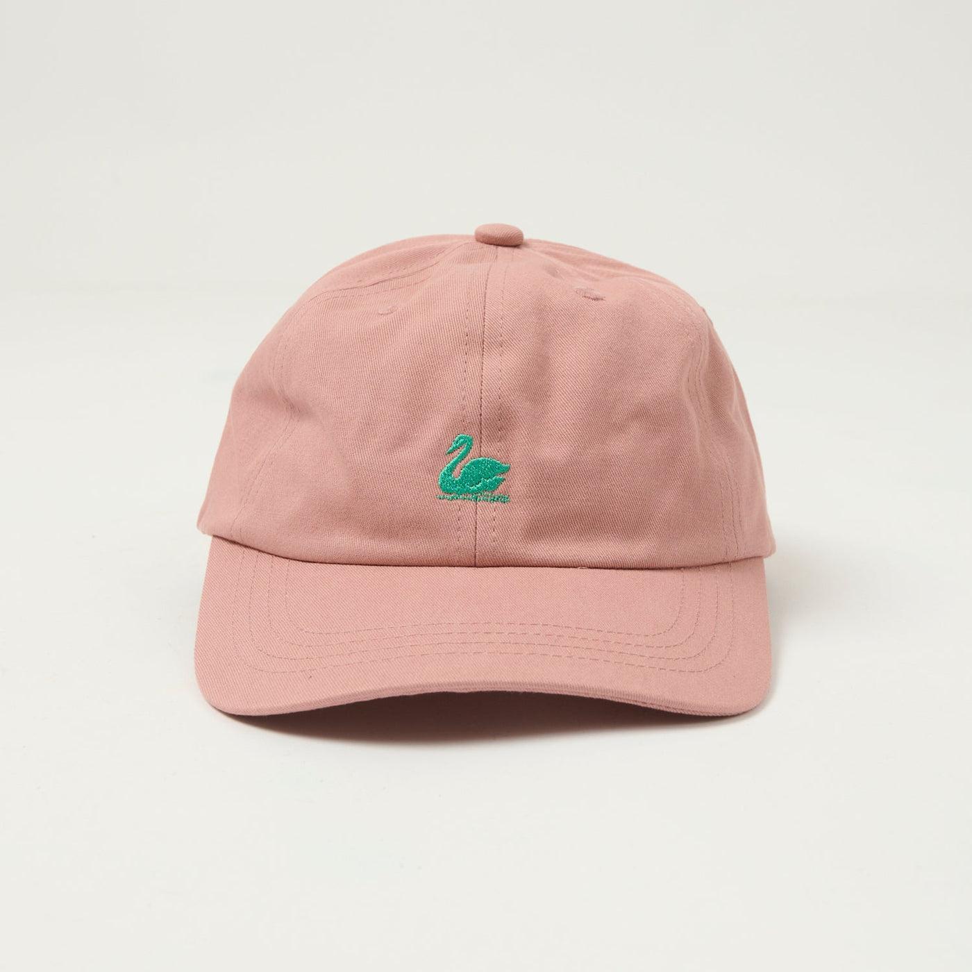 Merz b. Schwanen 'Good Basics' Swan Logo Cap - Rosewood