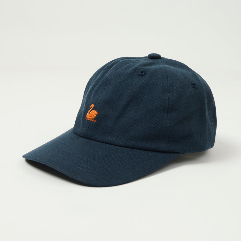 Merz b. Schwanen Swan Logo Cap - Night Blue