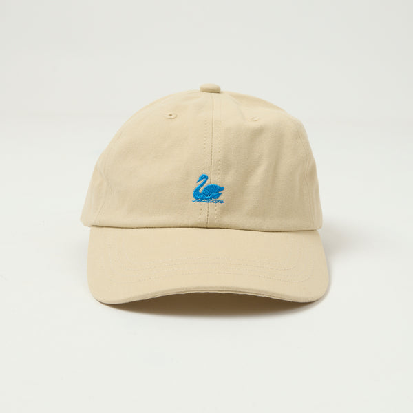 Merz b. Schwanen Swan Logo Cap - Light Khaki