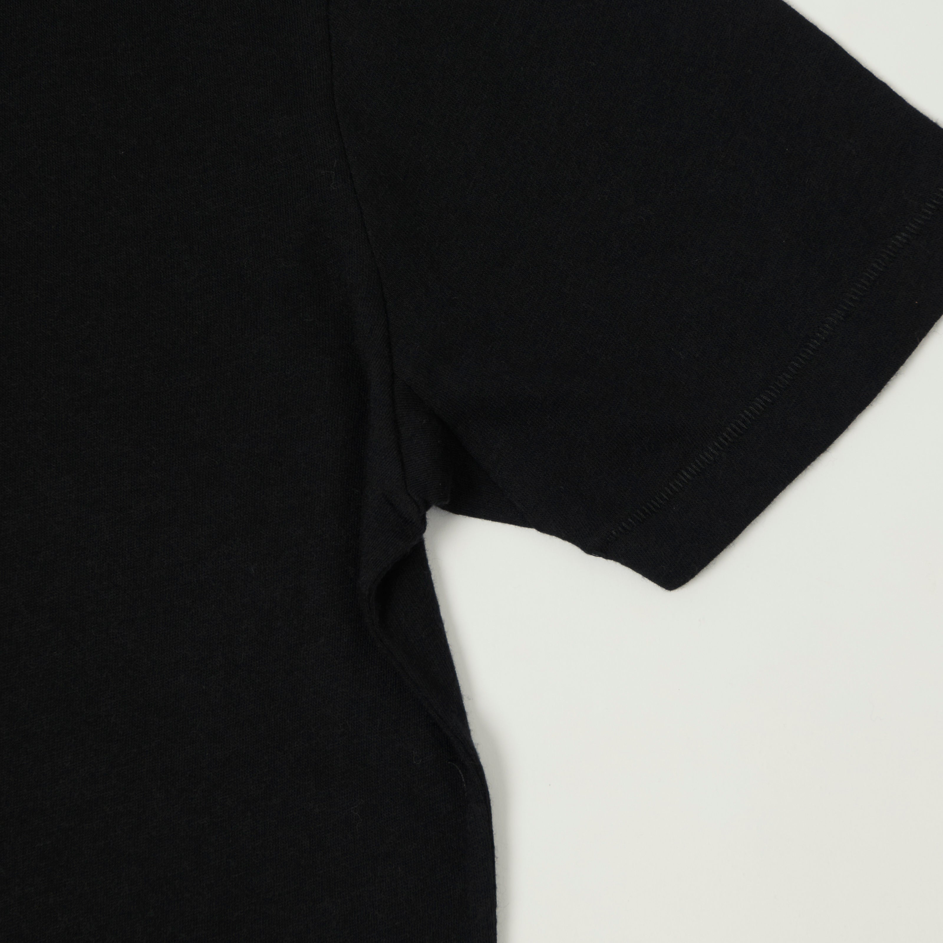 Merz b. Schwanen Cashmere Cotton T-Shirt - Deep Black