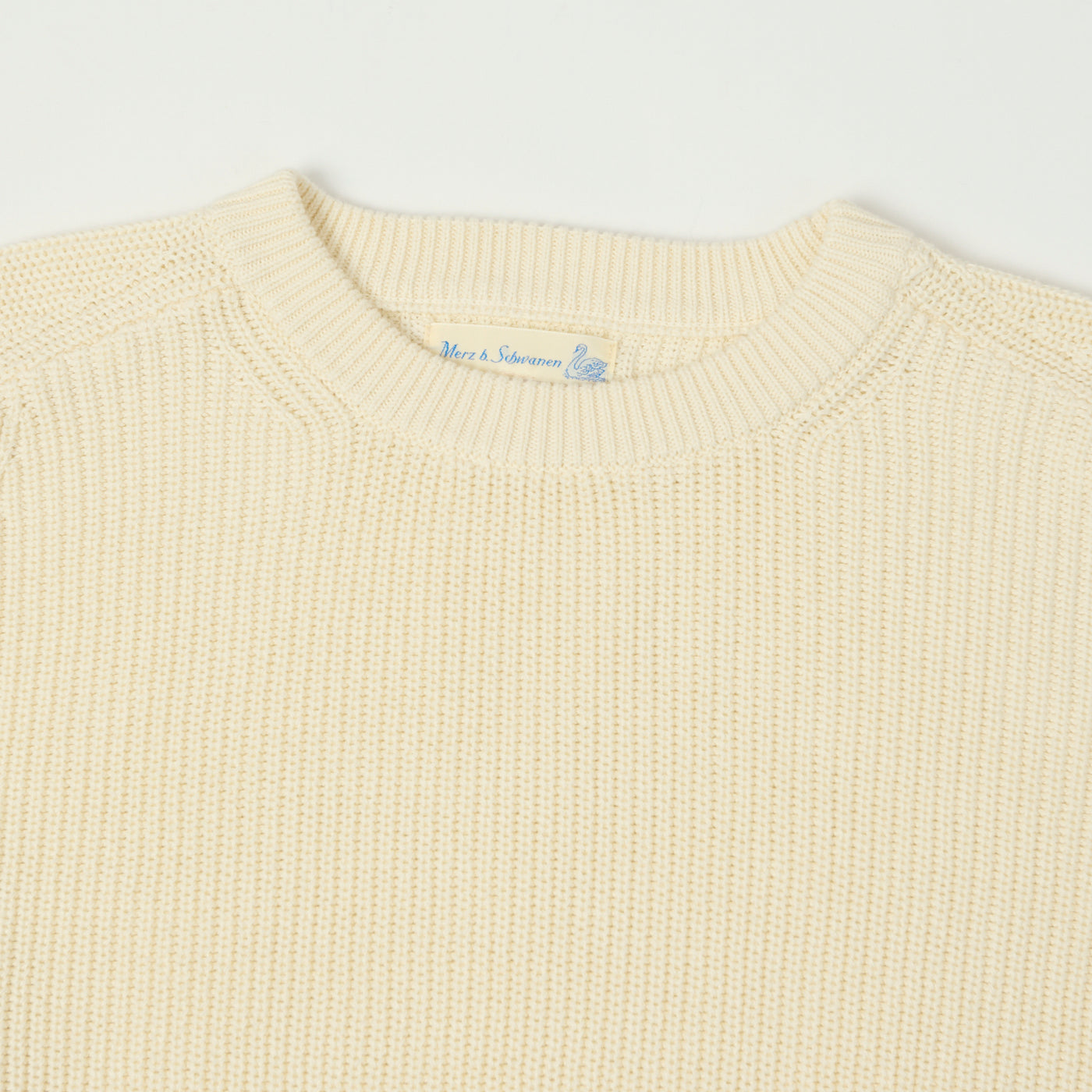 Merz b. Schwanen 'Good Basics' Organic Cotton Pullover Sweater - Nature