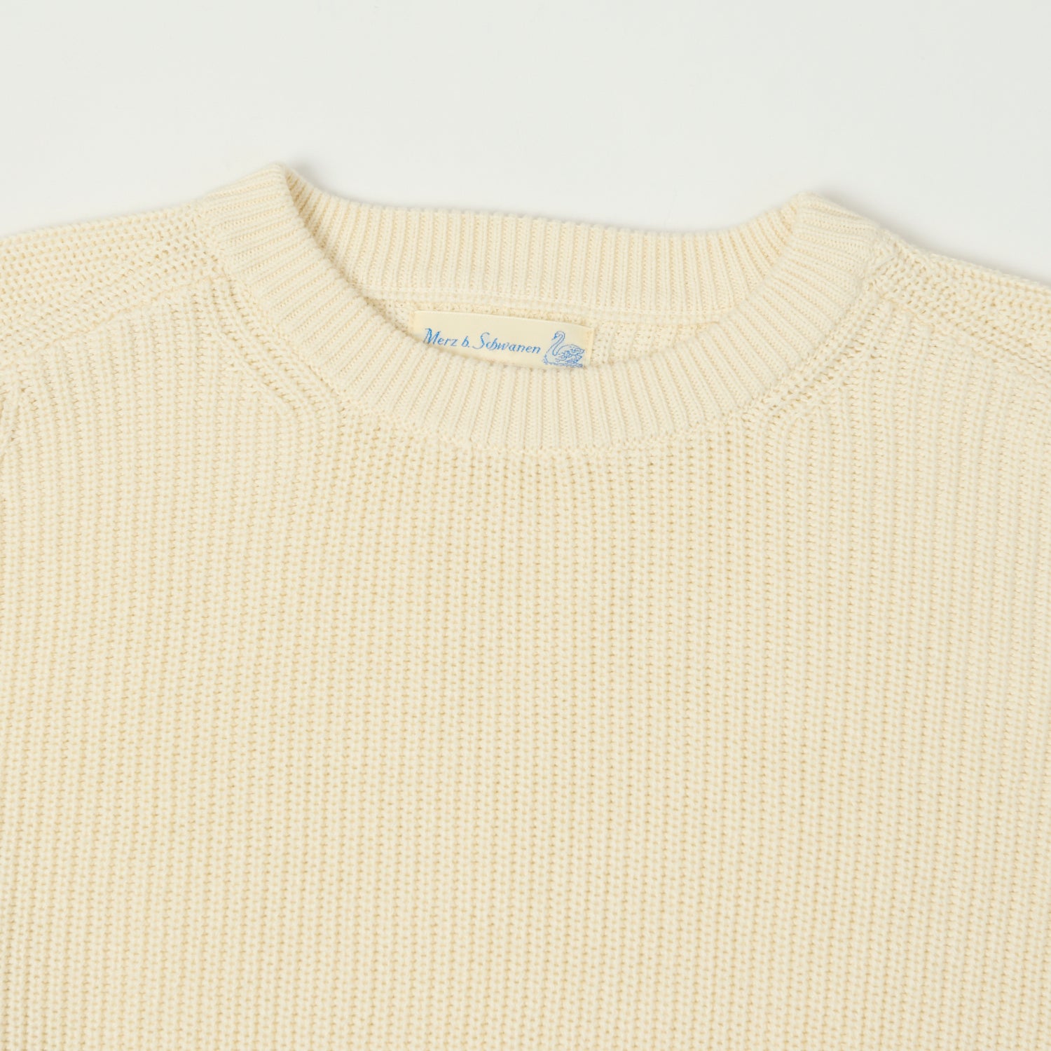 Merz b. Schwanen 'Good Basics' Organic Cotton Pullover Sweater - Nature