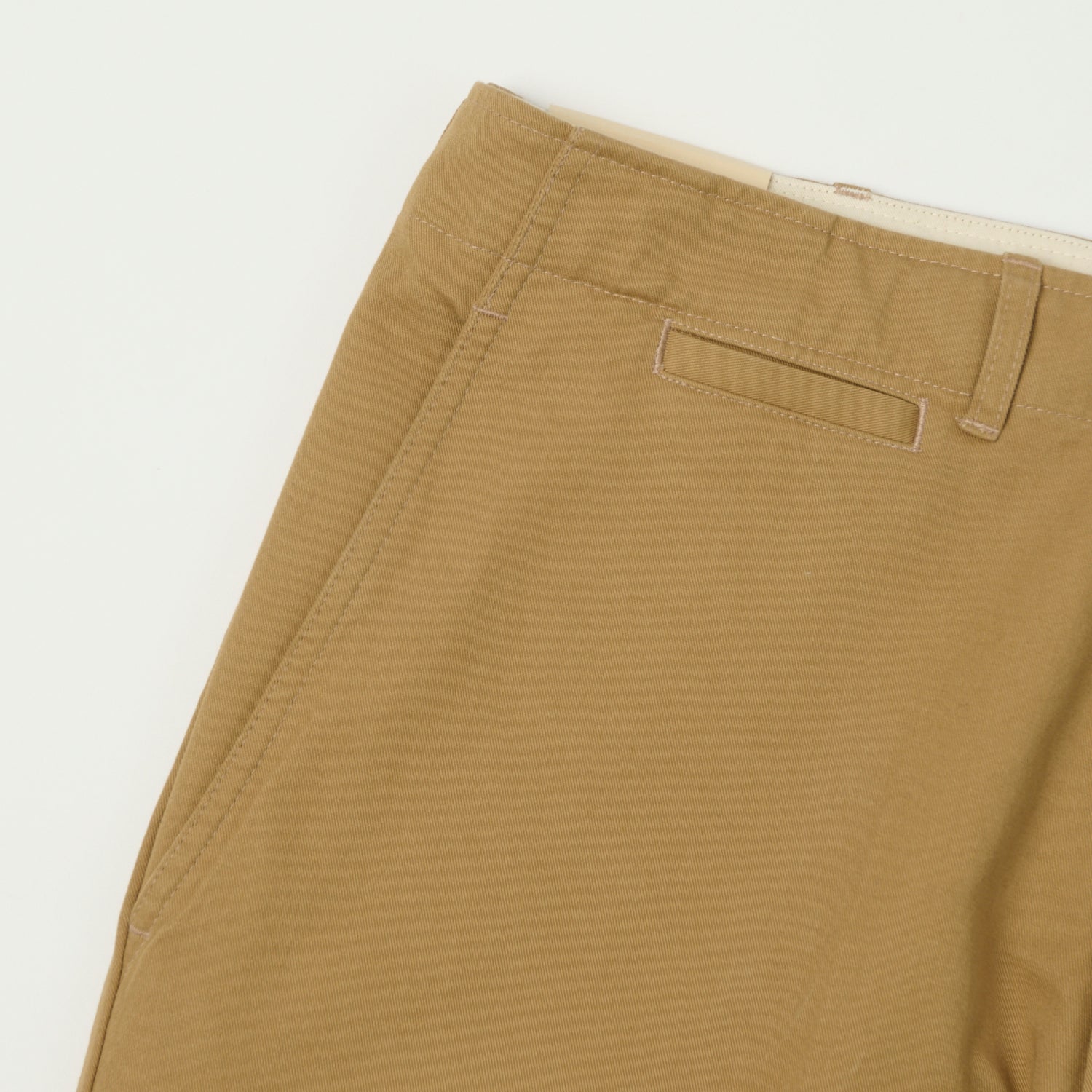 Merz b. Schwanen 'Good Basics' Organic Cotton Twill Chinos - Khaki