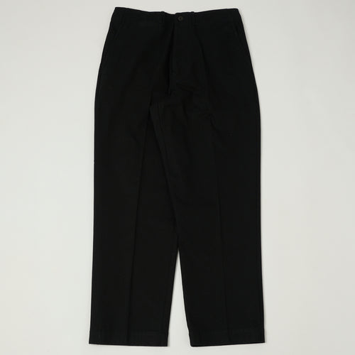 Merz b. Schwanen 'Good Basics' Organic Cotton Twill Chinos - Deep Black