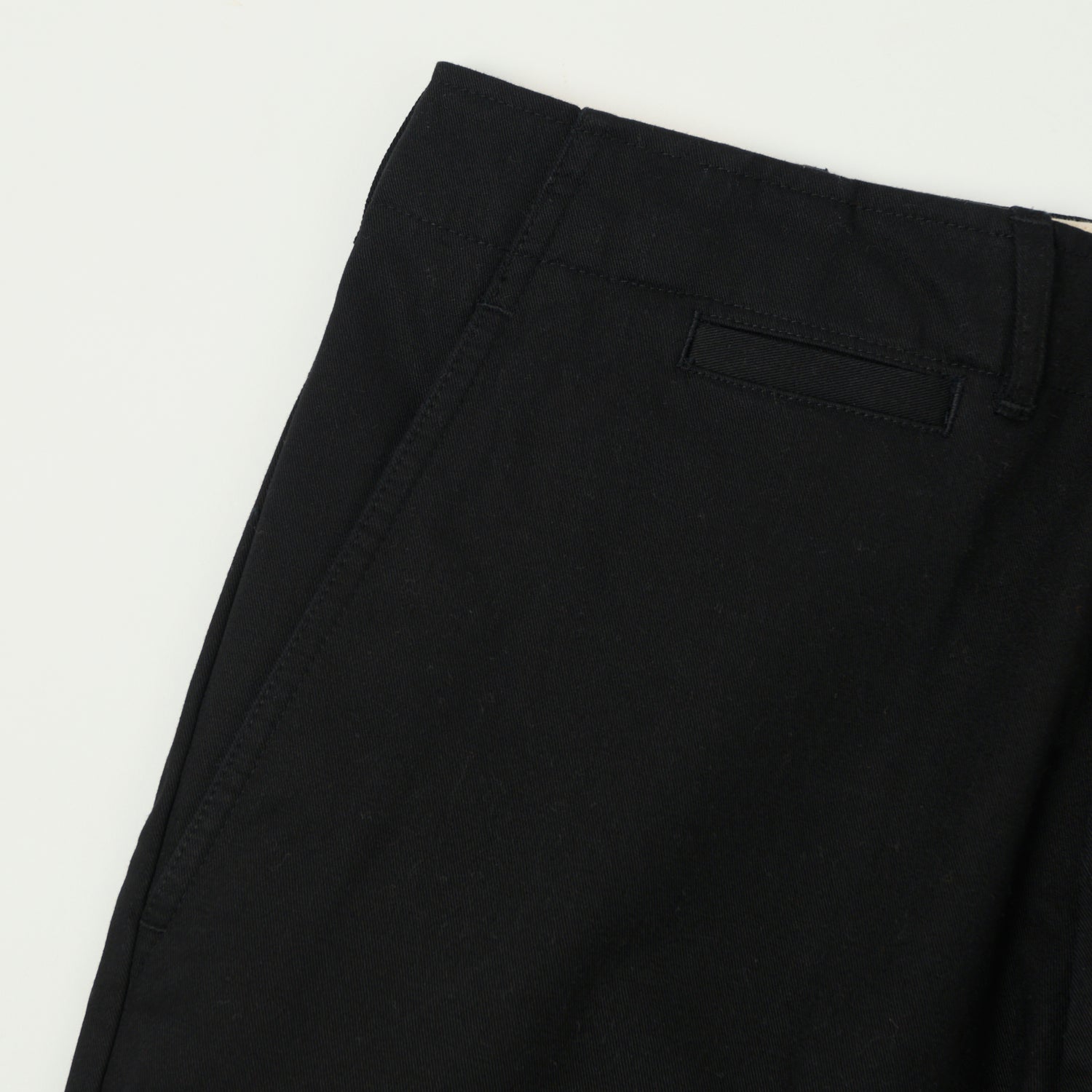Merz b. Schwanen 'Good Basics' Organic Cotton Twill Chinos - Deep Black