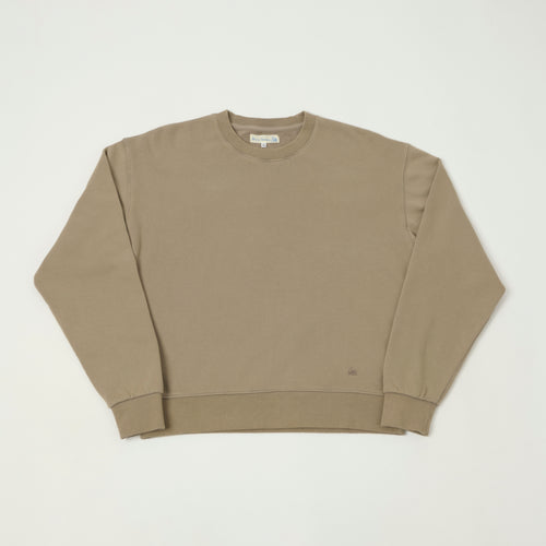 Merz b. Schwanen 'Good Basics' Soft Fleece Sweatshirt - Faded Grain