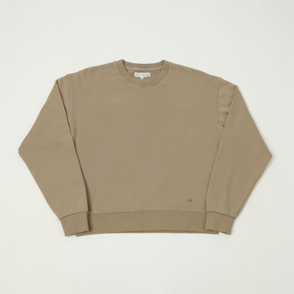 Merz b. Schwanen 'Good Basics' Soft Fleece Sweatshirt - Faded Grain