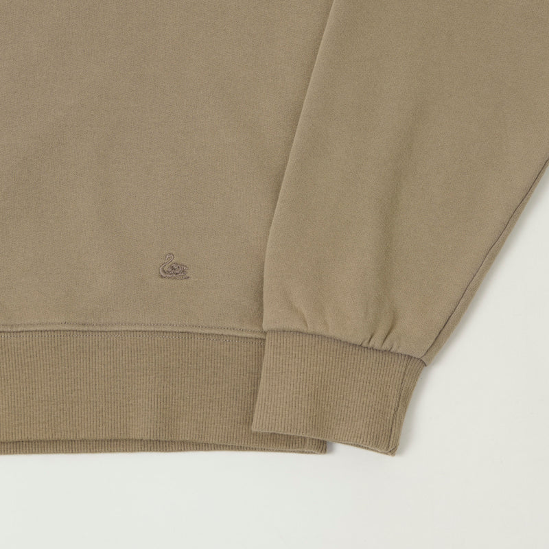 Merz b. Schwanen 'Good Basics' Soft Fleece Sweatshirt - Faded Grain