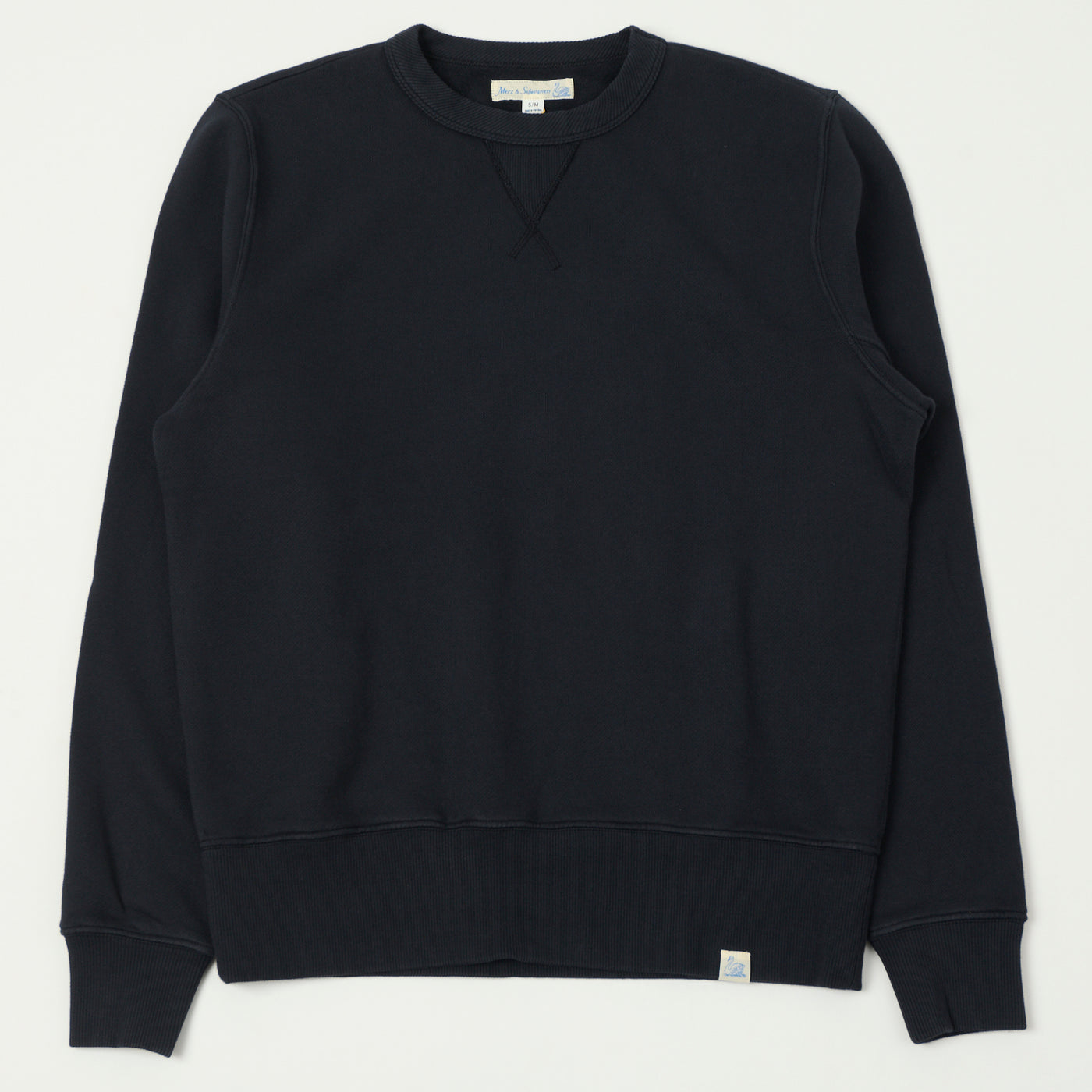 Merz b. Schwanen 'Good Basics' Athletic Sweatshirt - Charcoal