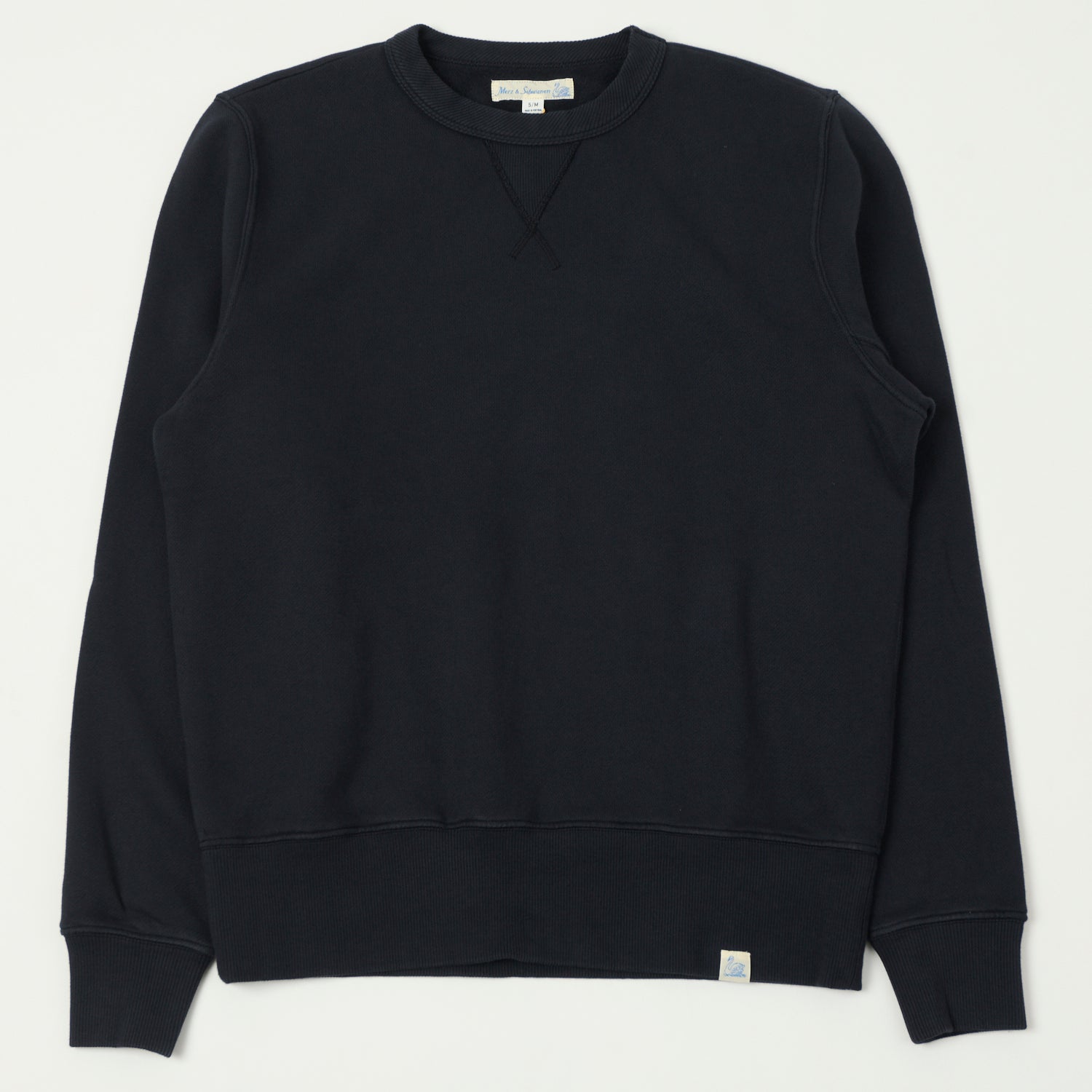 Merz b. Schwanen 'Good Basics' Athletic Sweatshirt - Charcoal