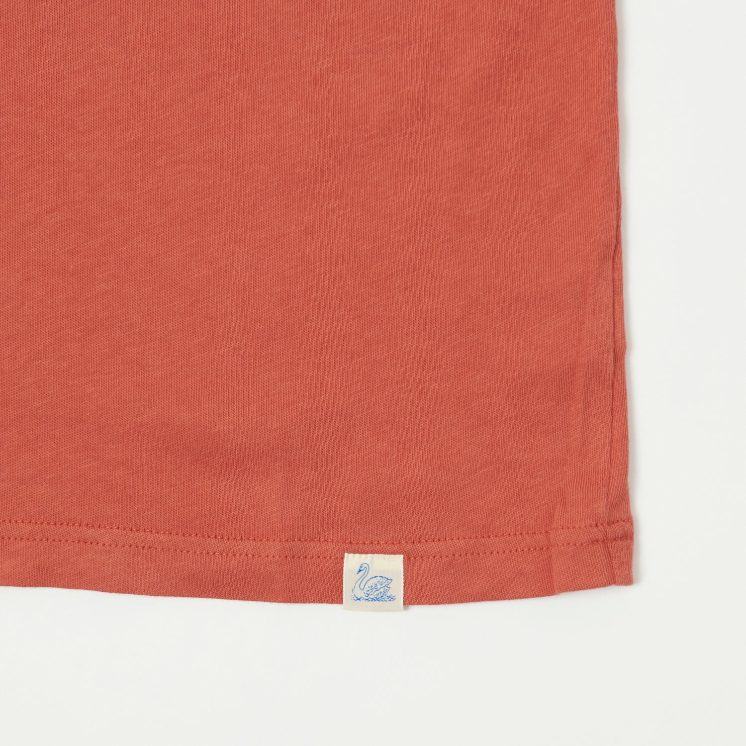 Merz b. Schwanen 'Good Basics' Vintage Wash T-Shirt - Newman Red