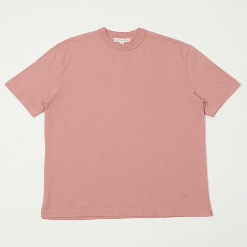Merz b. Schwanen 'Good Basics' Boxy Cropped T-Shirt - Rosewood