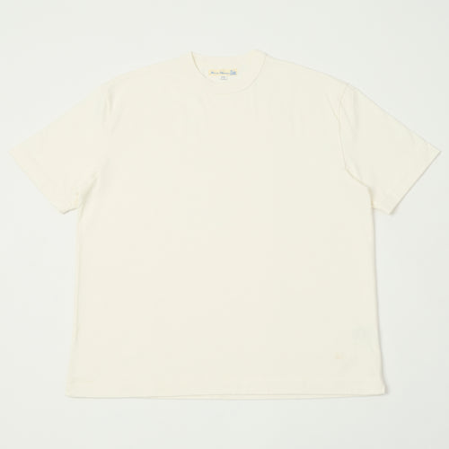 Merz b. Schwanen 'Good Basics' Boxy Cropped T-Shirt - White