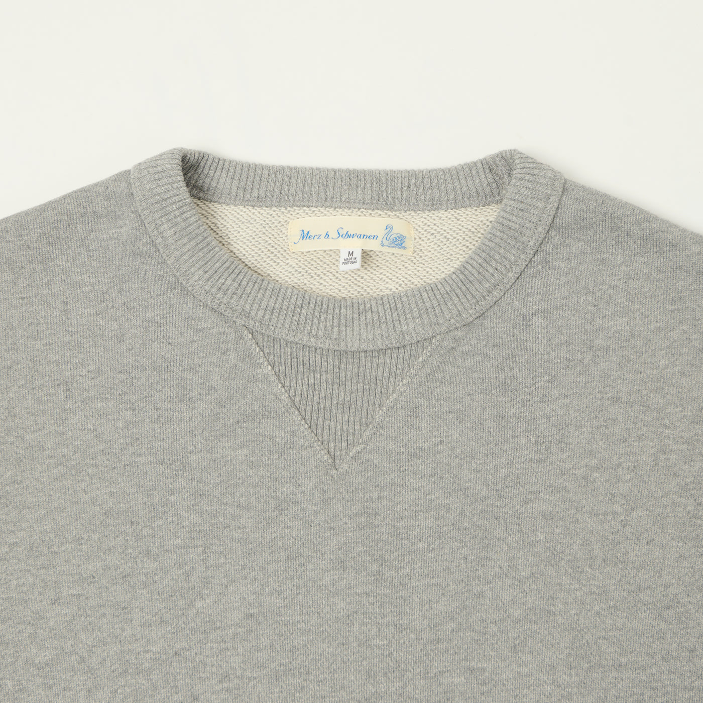 Merz b. Schwanen 'Good Basics' Authentic Fleece Classic Fit Sweatshirt - Grey Melange