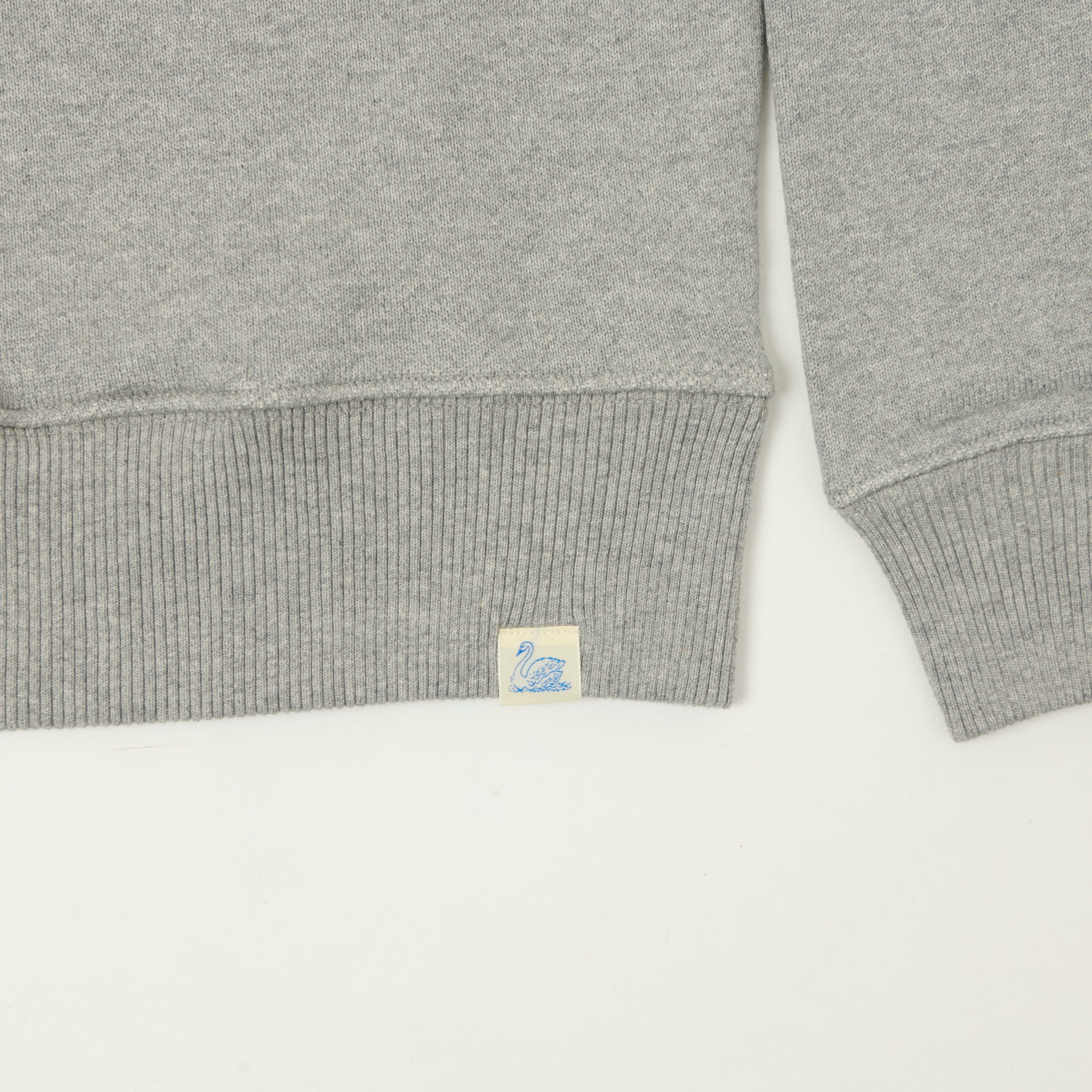 Merz b. Schwanen 'Good Basics' Authentic Fleece Classic Fit Sweatshirt - Grey Melange