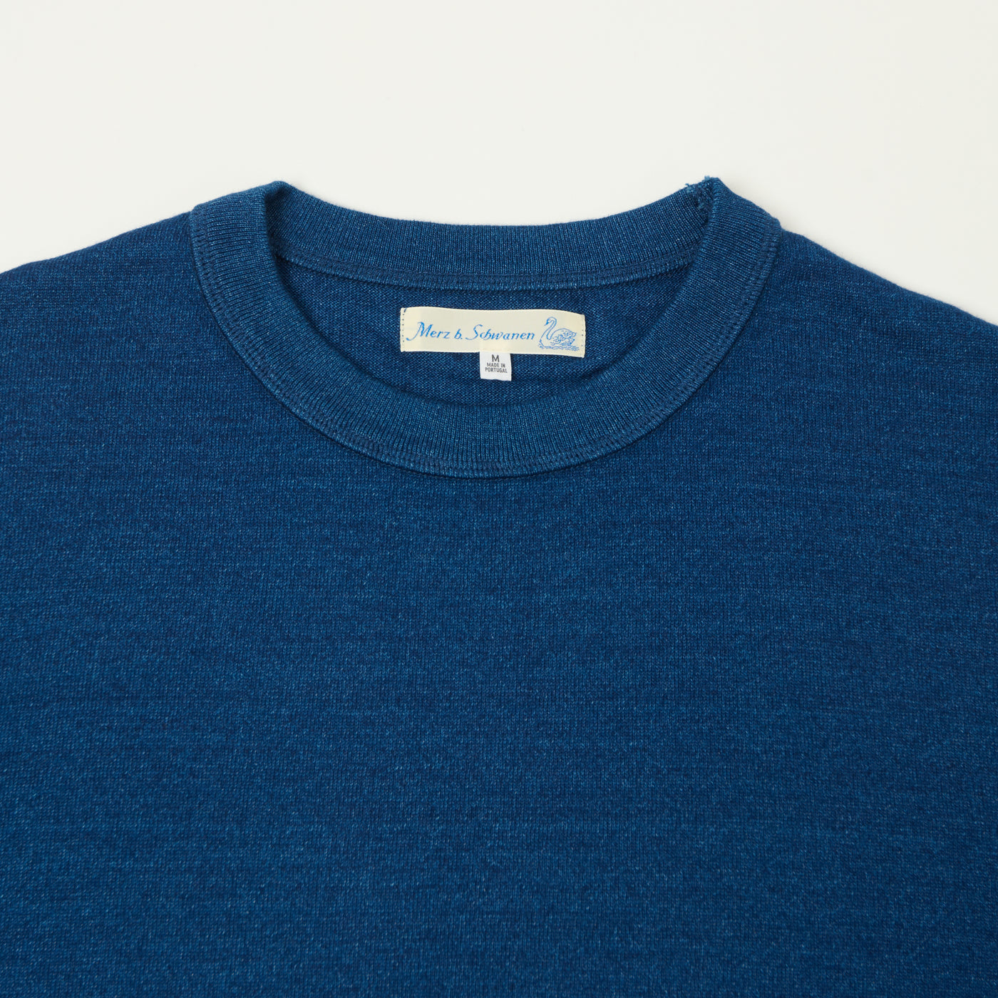 Merz b. Schwanen 'Good Basics' Classic Jersey T-Shirt - Indigo