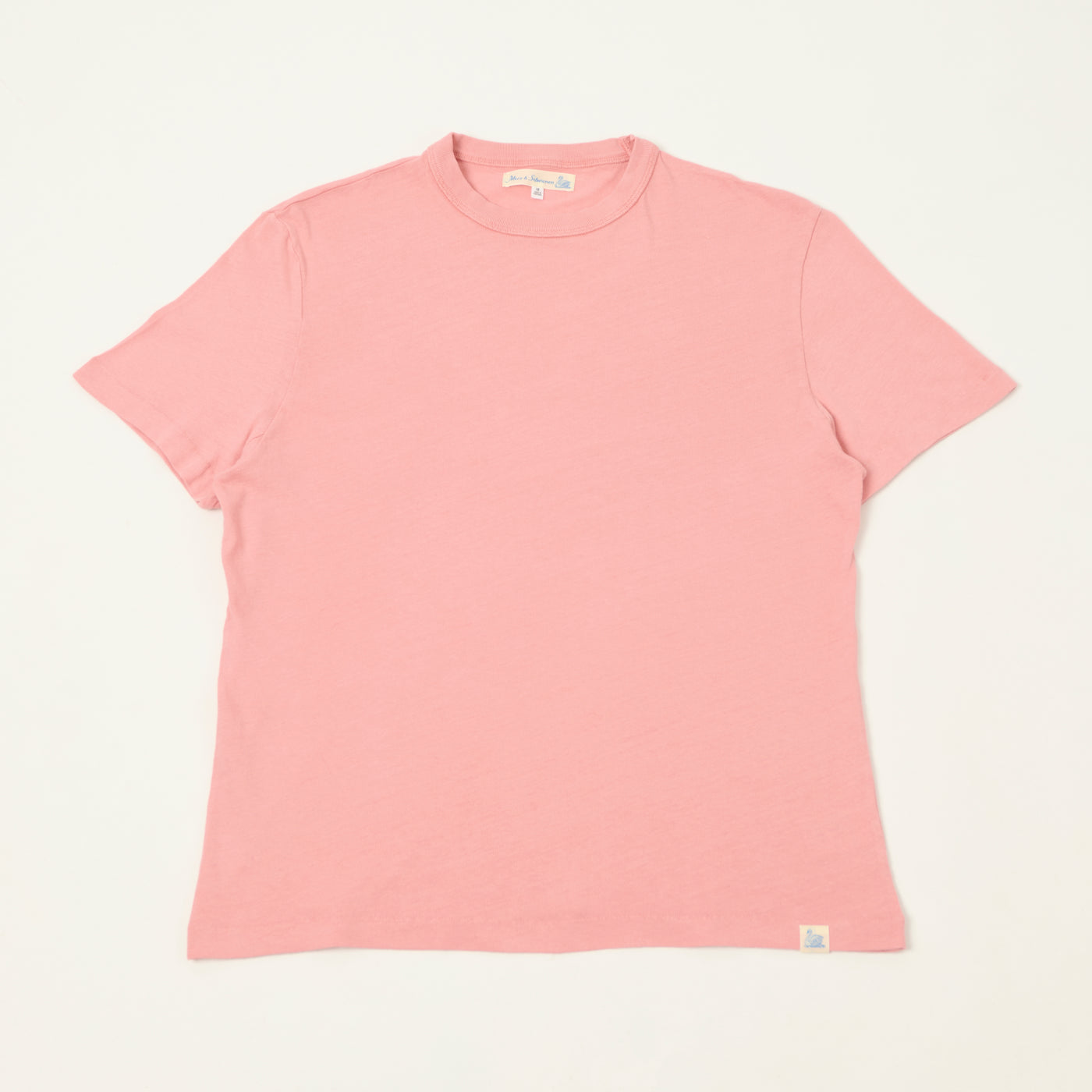 Merz b. Schwanen 'Good Basics' Classic Jersey T-Shirt - Sunset Pink