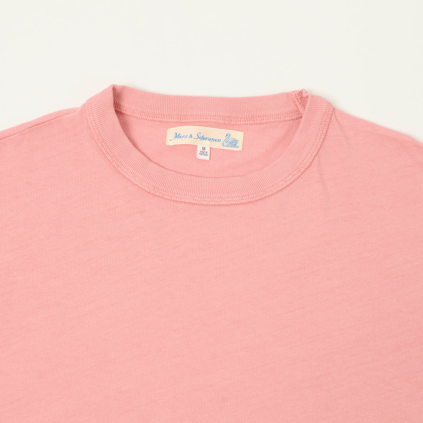 Merz b. Schwanen 'Good Basics' Classic Jersey T-Shirt - Sunset Pink