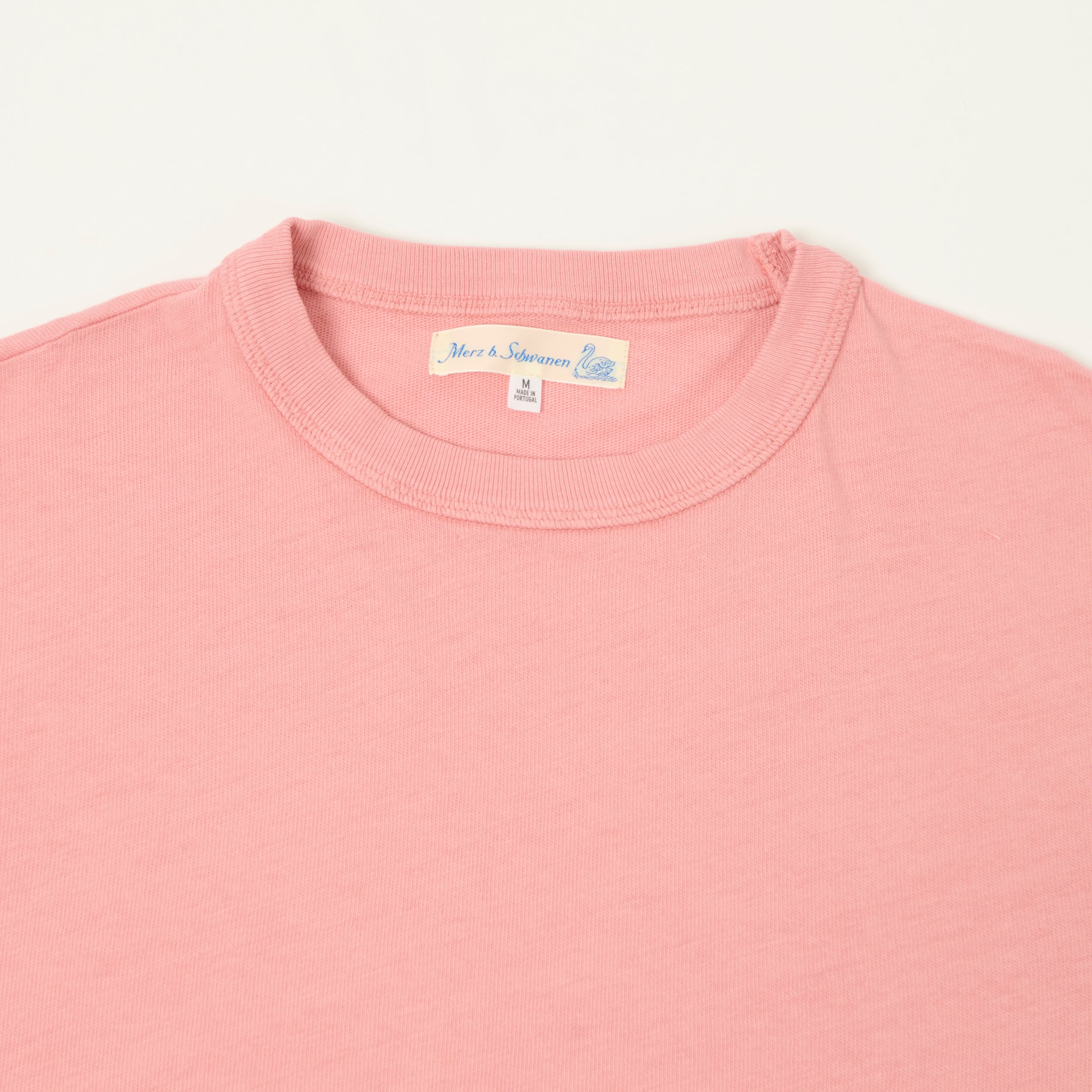 Merz b. Schwanen 'Good Basics' Classic Jersey T-Shirt - Sunset Pink