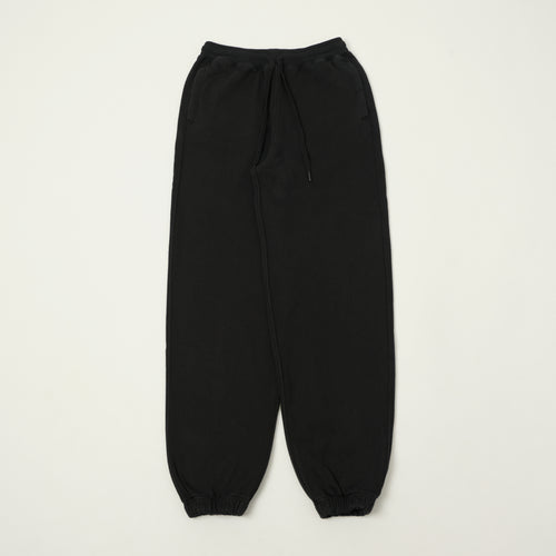 Merz b. Schwanen 'Good Basics' Cuffed Cotton Sweatpants - Deep Black