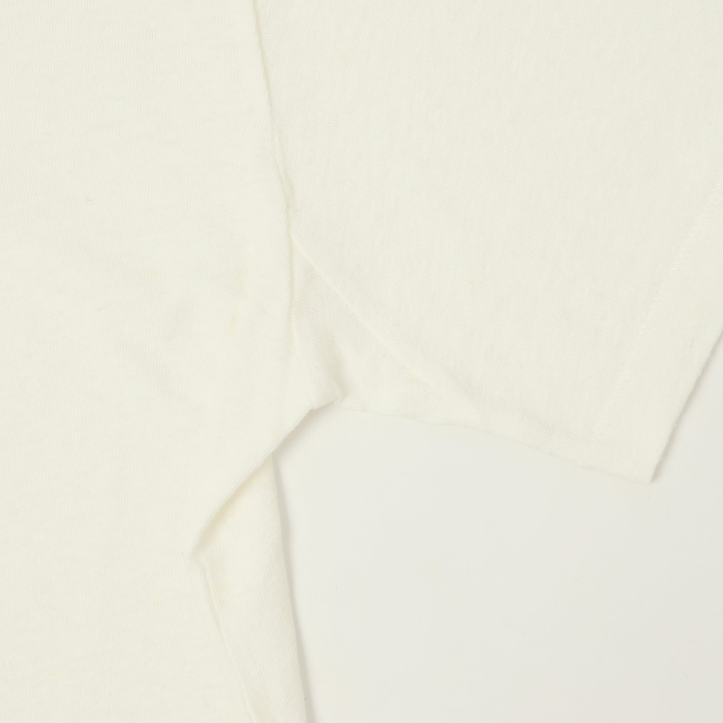Merz b. Schwanen 'Good Basics' Linen-Cotton Relaxed Fit T-Shirt - White