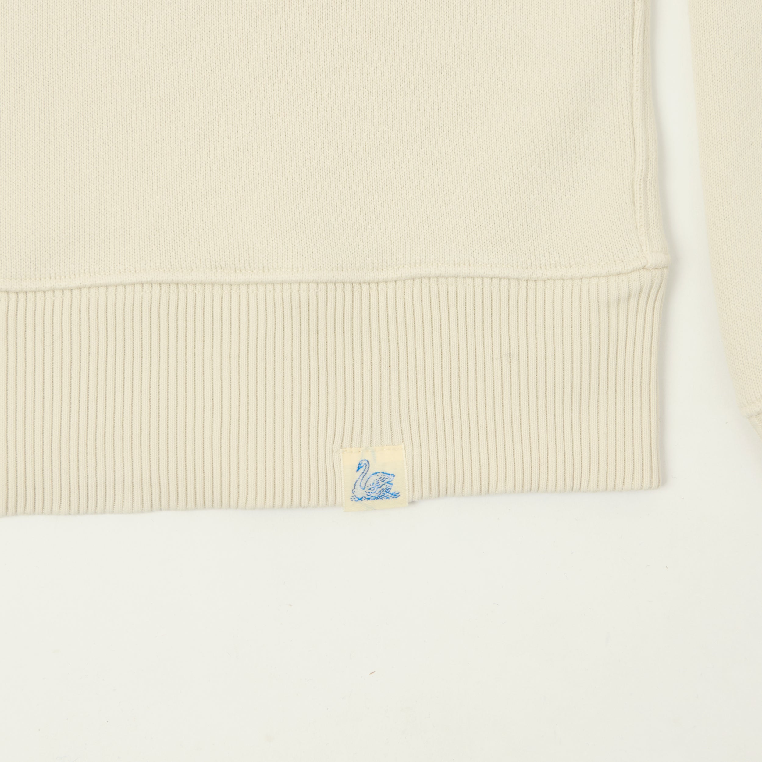 Merz b. Schwanen 'Good Basics' Quarter Zip Sweatshirt - Nature