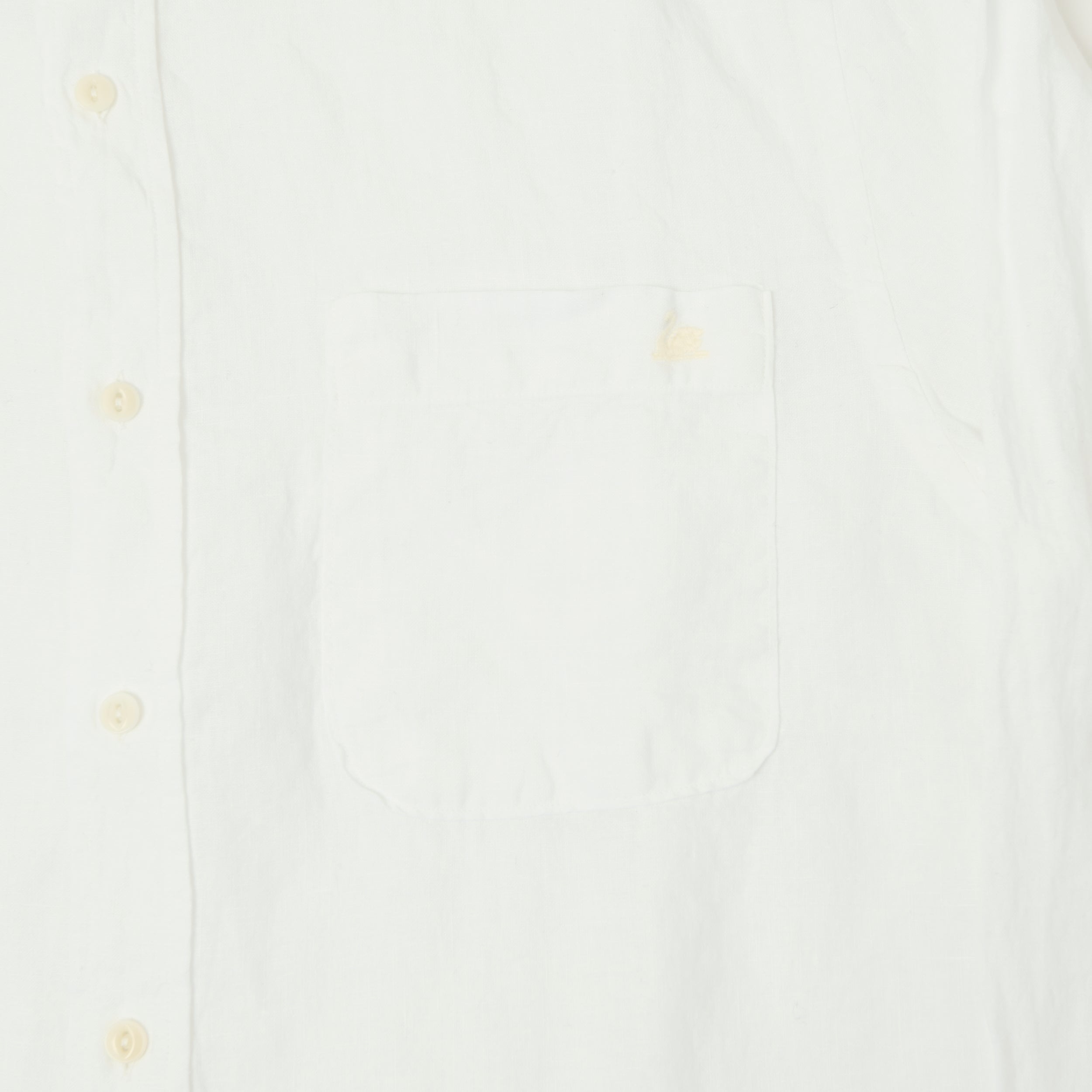 Merz b. Schwanen 'Good Basics' Relaxed Fit Linen Shirt - White
