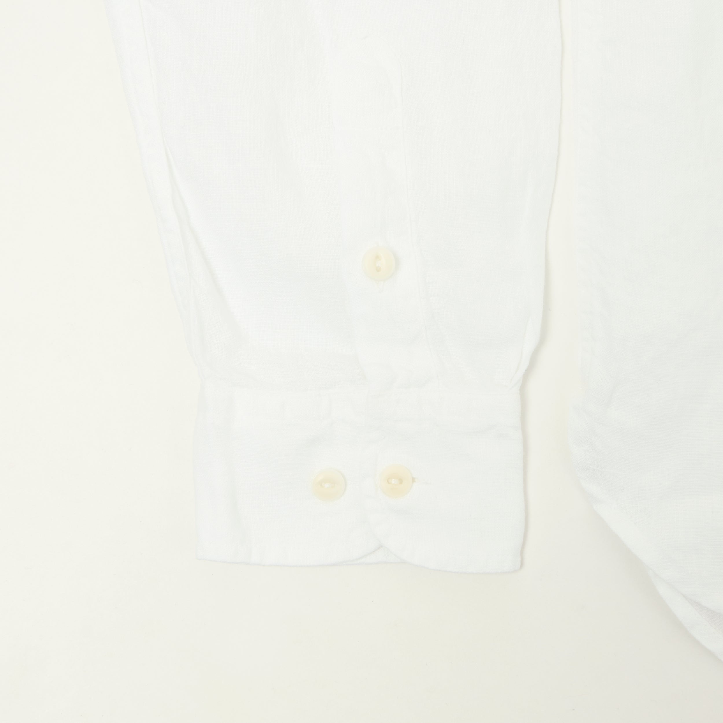 Merz b. Schwanen 'Good Basics' Relaxed Fit Linen Shirt - White