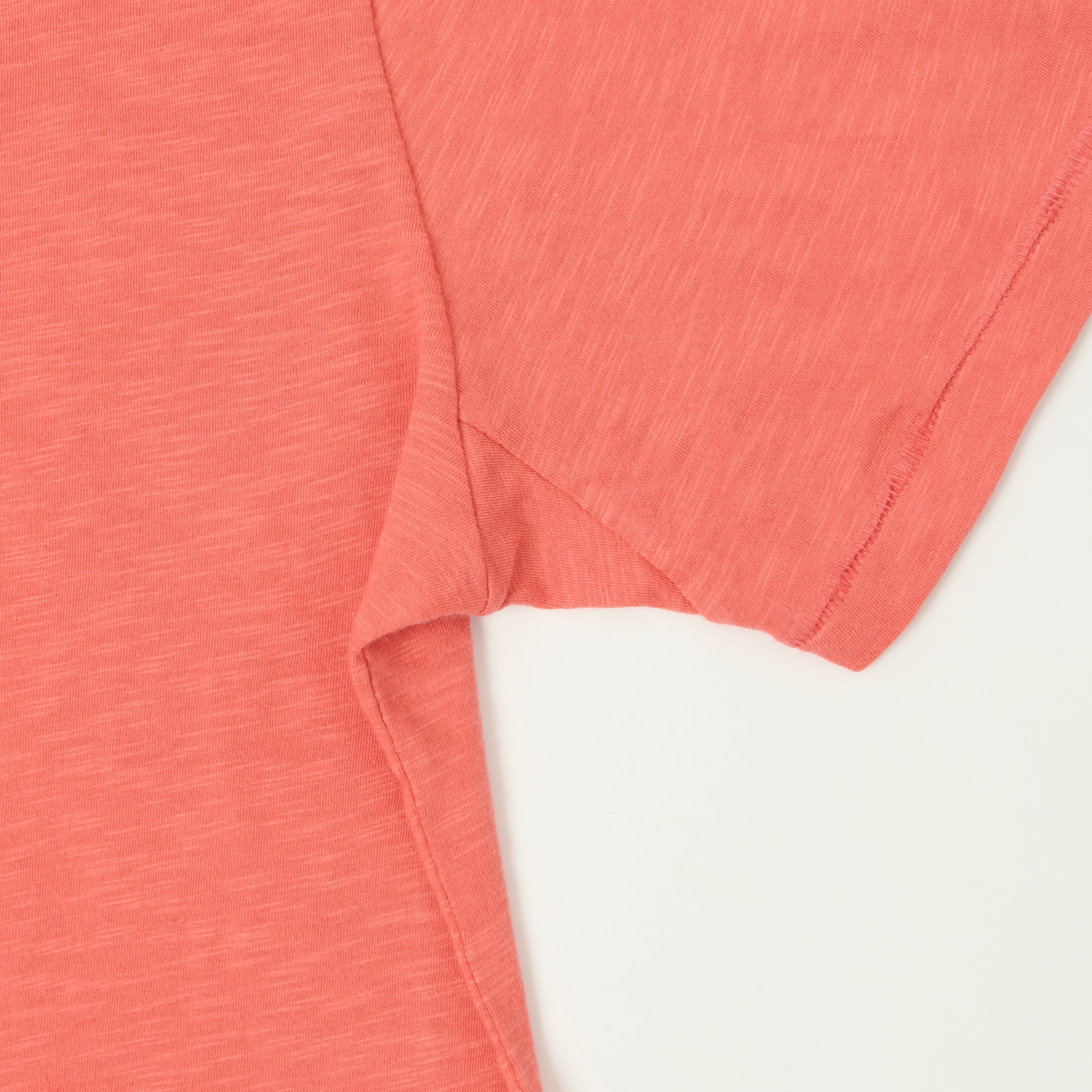 Merz b. Schwanen 'Good Basics' SCT04 Pima Slub Cotton T-Shirt - Calypso Pink
