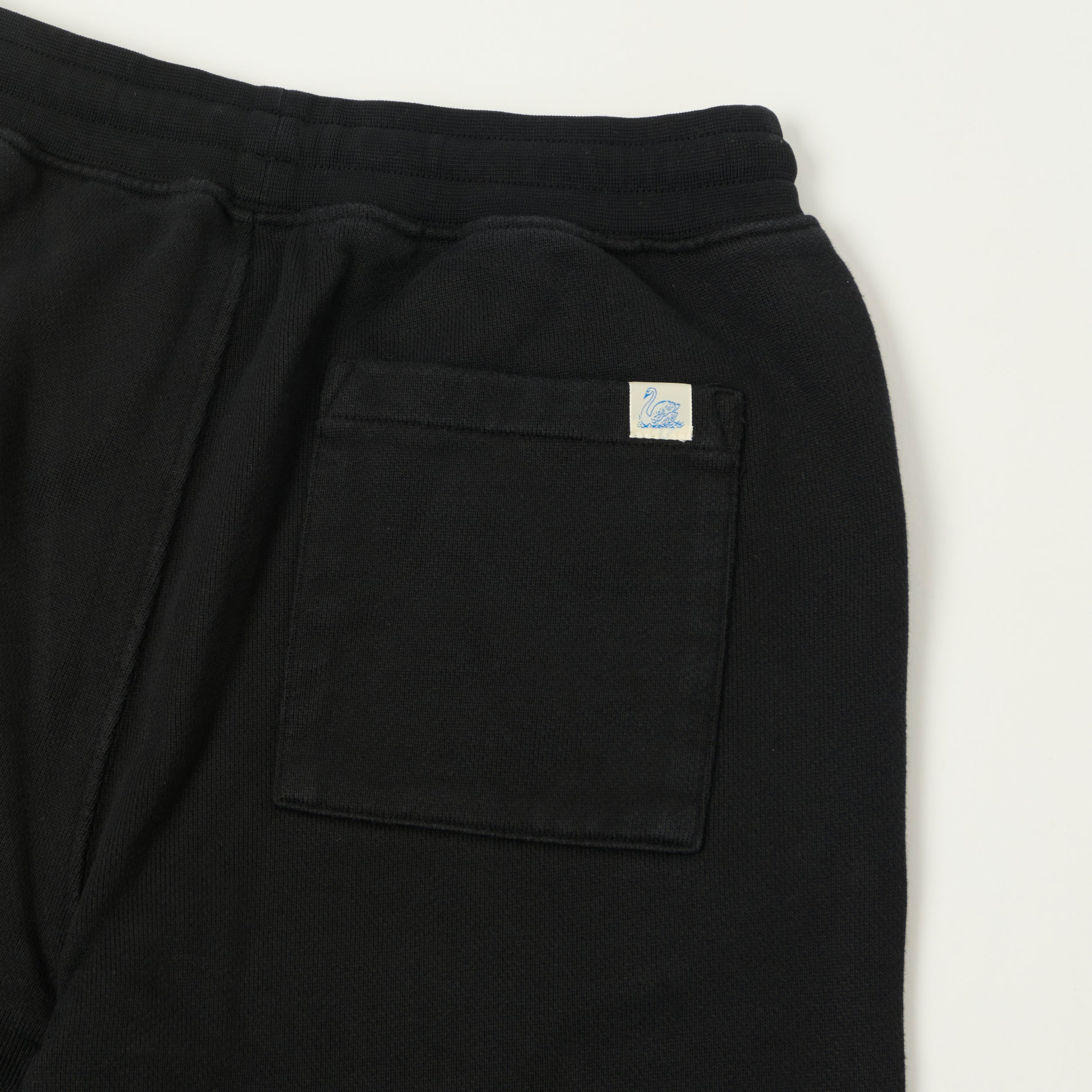 Merz b. Schwanen 'Good Basics' Straight Leg Sweatpants - Deep Black