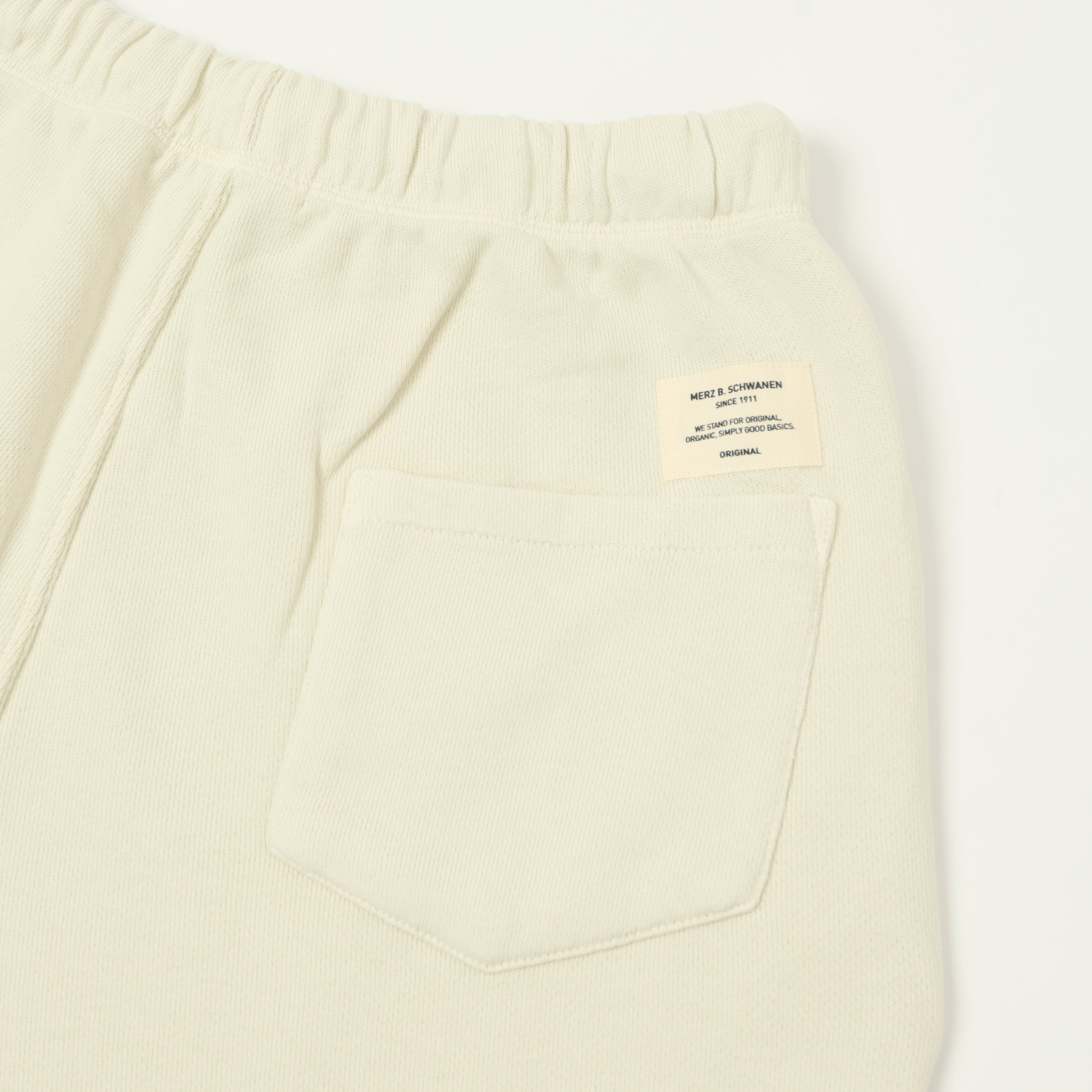 Merz b. Schwanen 'Good Basics' Organic Cotton Sweat Shorts - Cashew