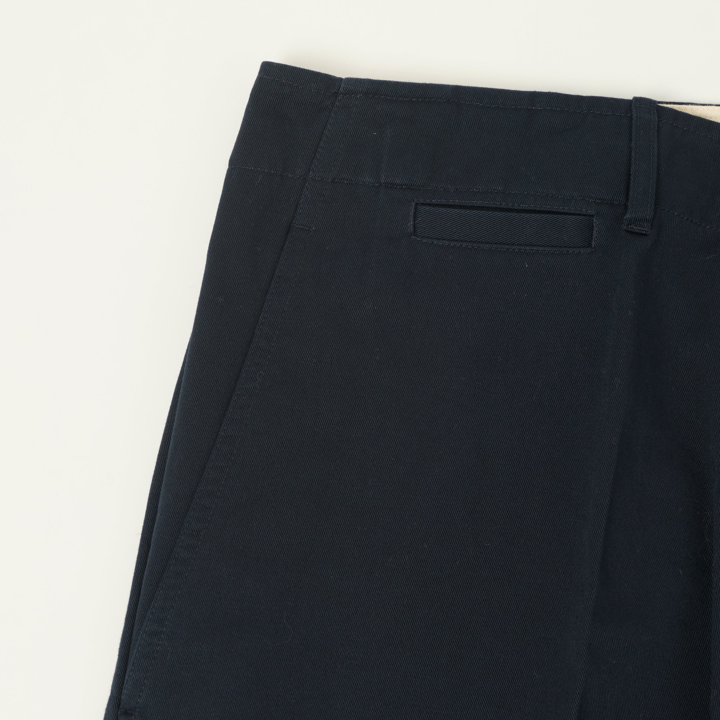 Merz b. Schwanen 'Good Basics' Organic Cotton Twill Chinos - Dark Navy