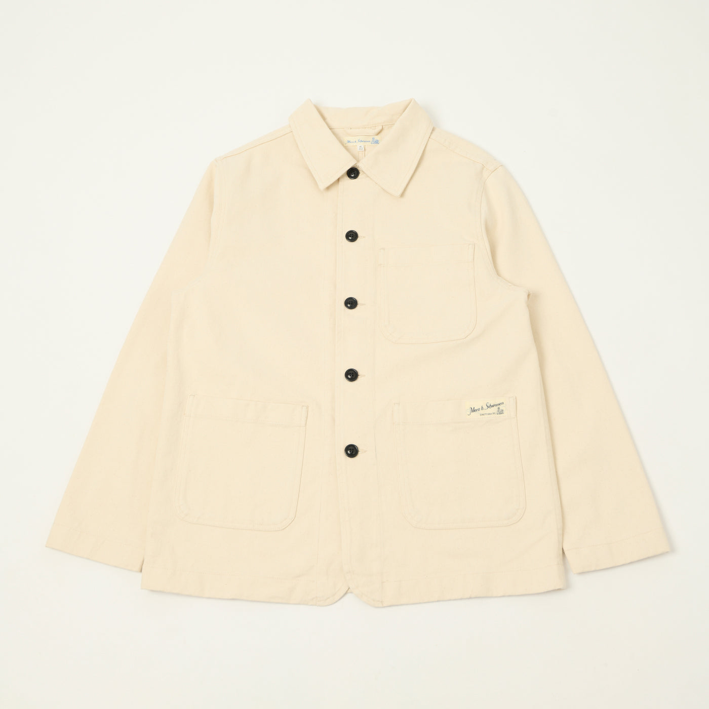 Merz b. Schwanen 'Good Basics' Work Jacket - Nature